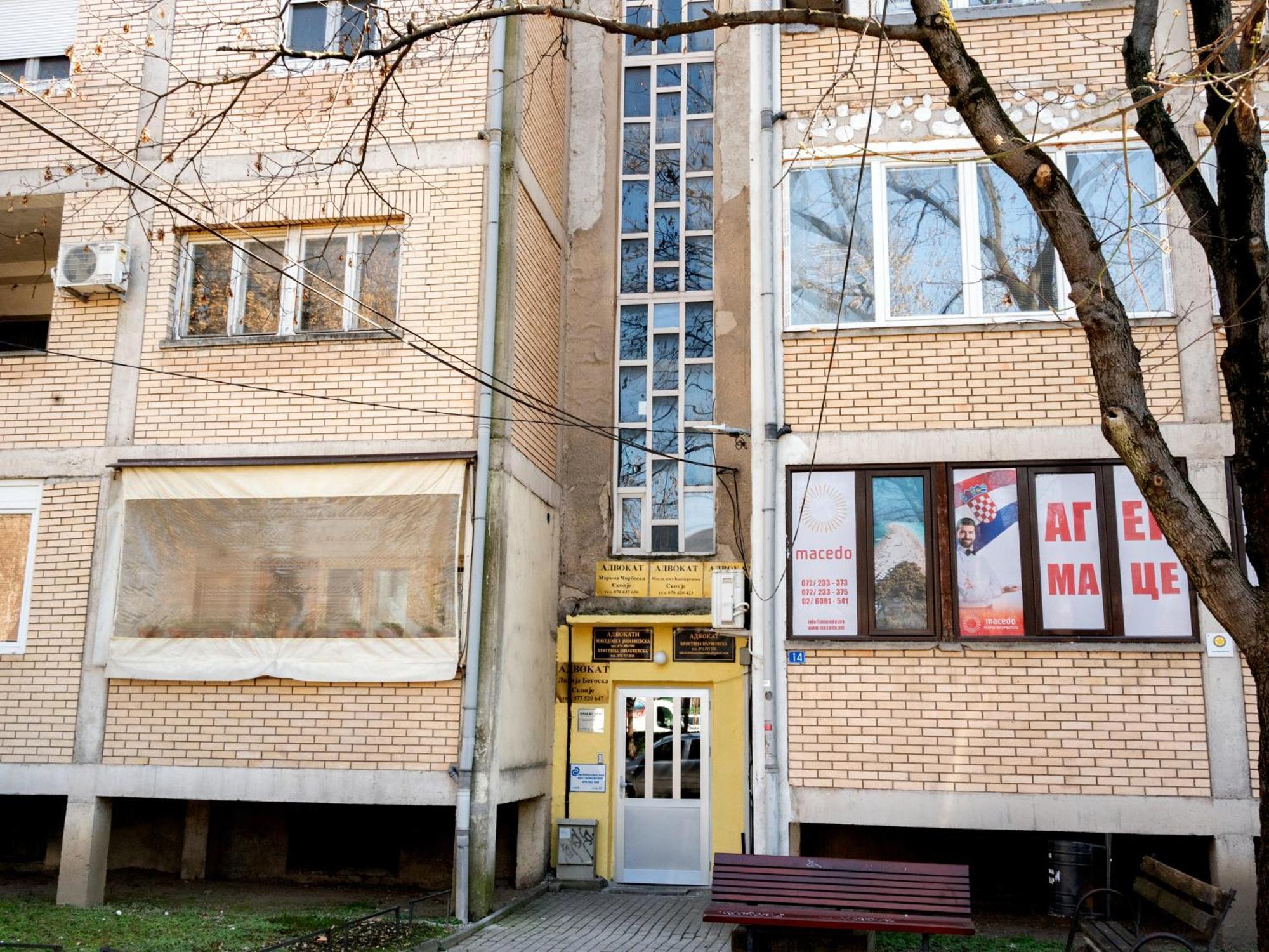 Apartman Centar Skopje Bagian luar foto
