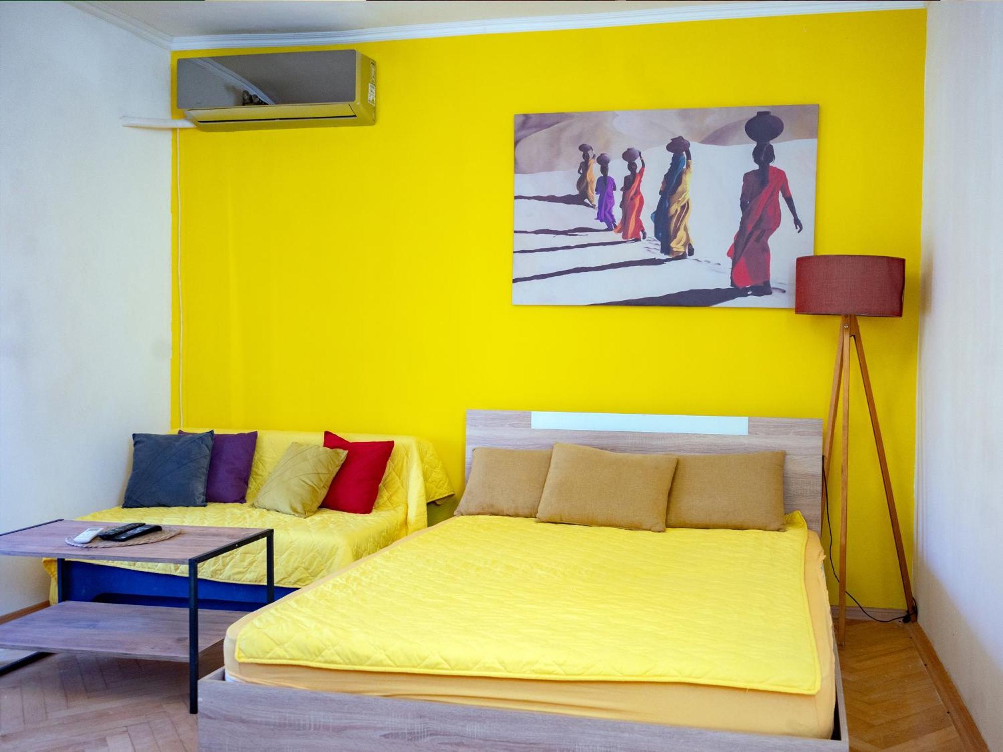 Apartman Centar Skopje Bagian luar foto